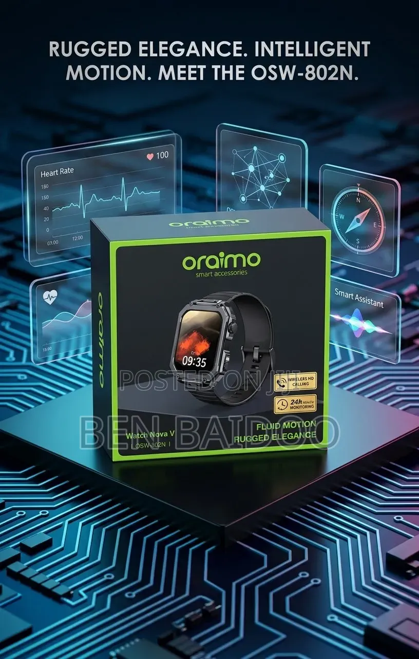 Oraimo Smart Watch Nova V(Smart Accessory)