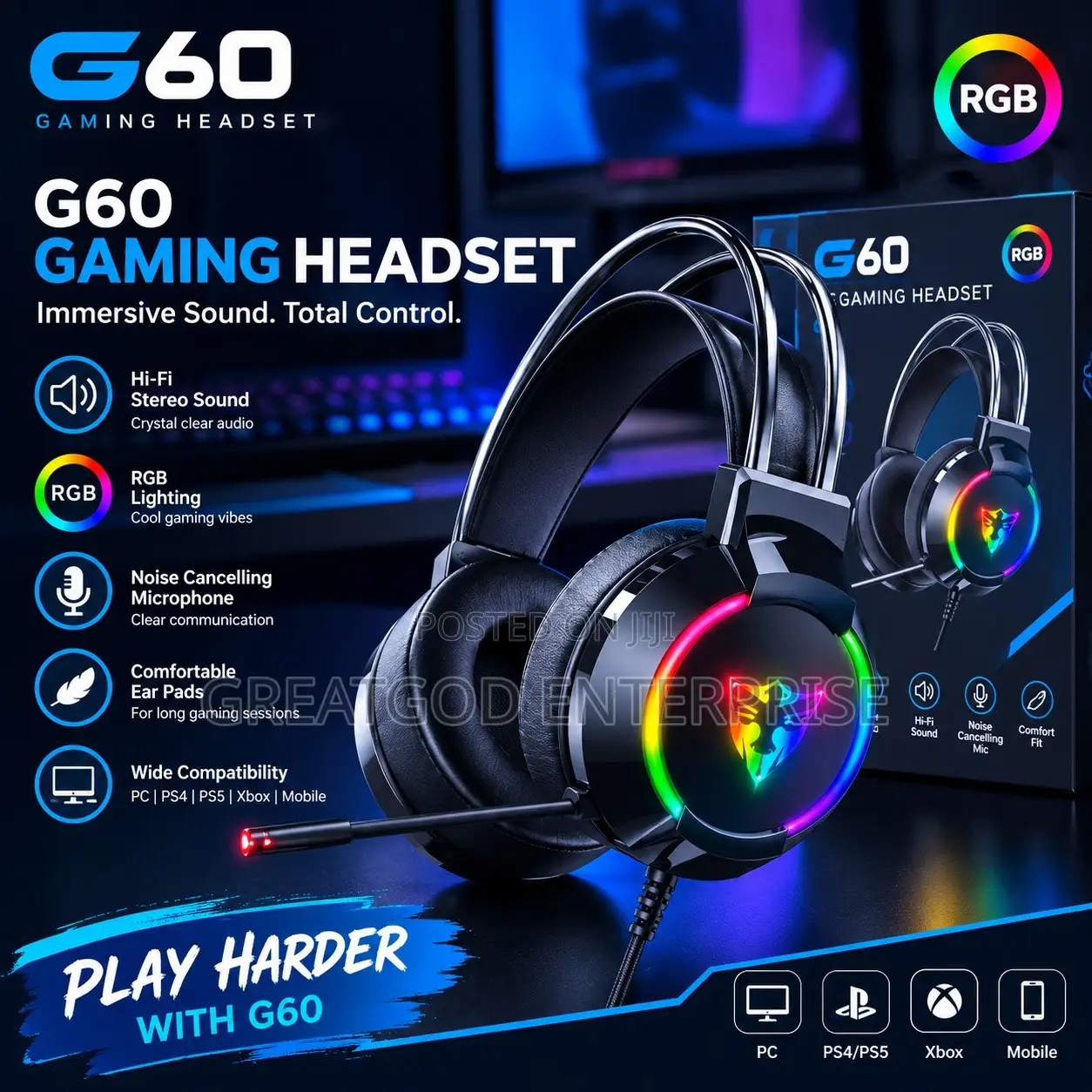 G60 Gaming Headset