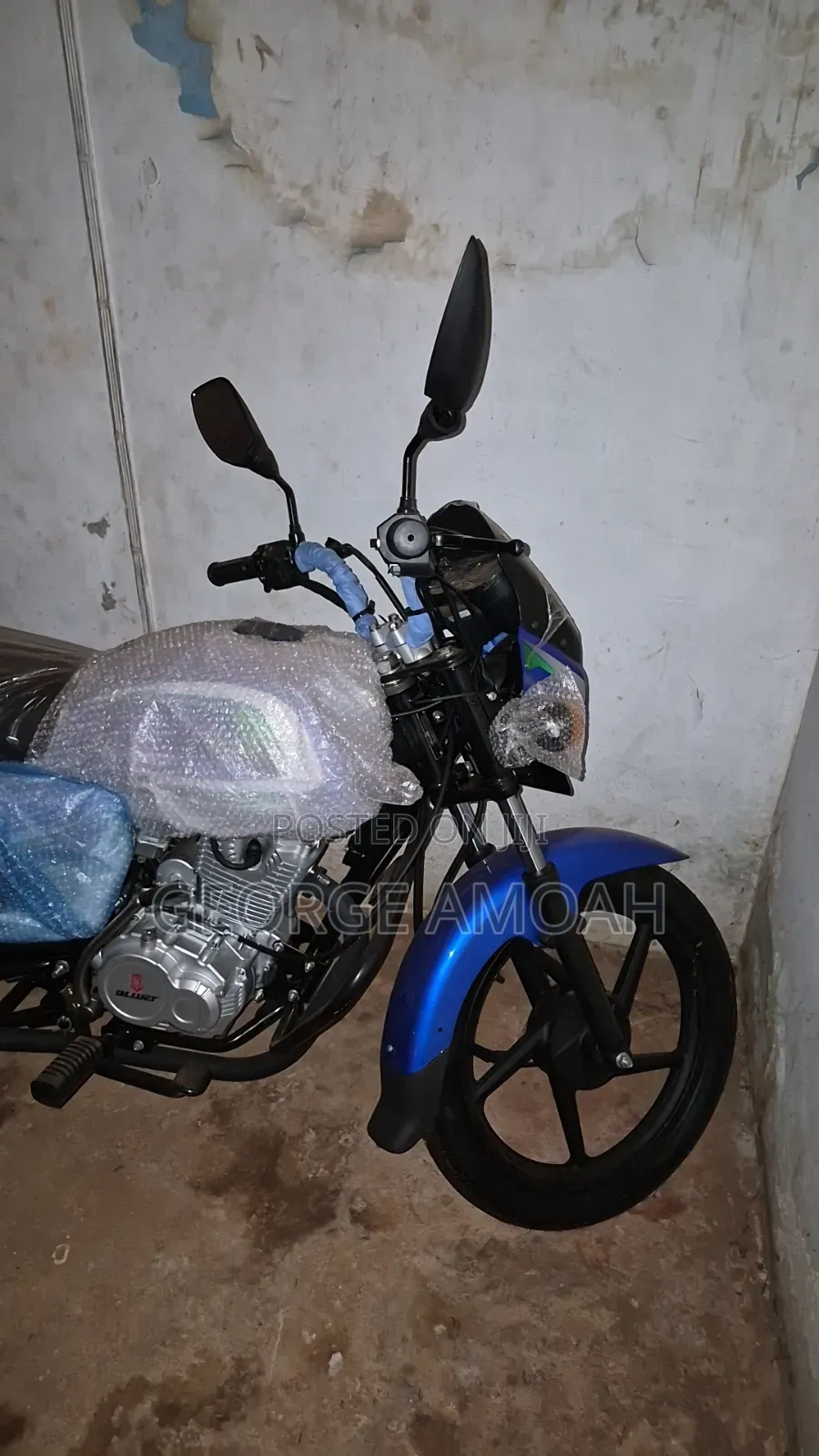 New Motorcycle 2025 Blue