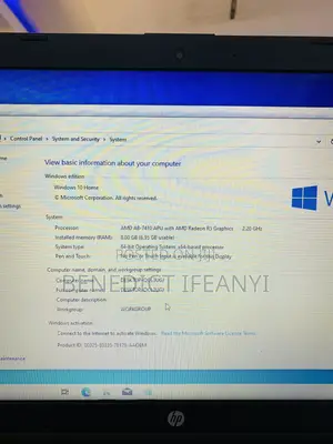 Laptop HP 15-f272wm 8GB AMD A8 HDD 500GB