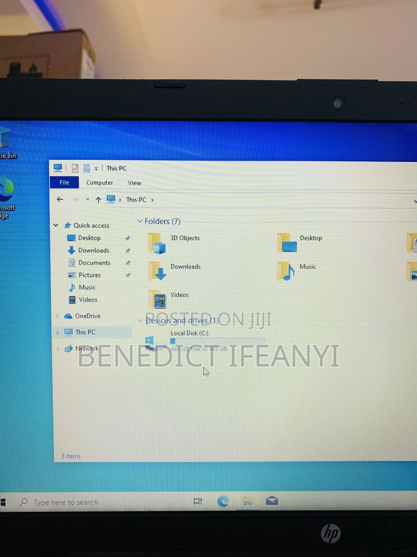 Laptop HP 15-f272wm 8GB AMD A8 HDD 500GB
