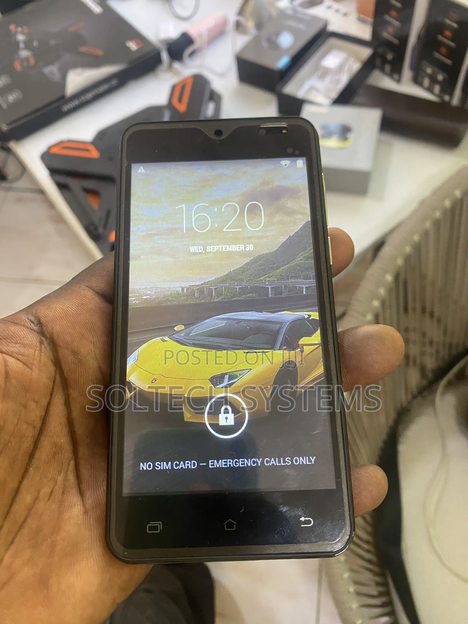 New Mobile Phone 128 GB Black