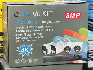 Hikvision ColorVu 8MP 4-Channel CCTV Kit