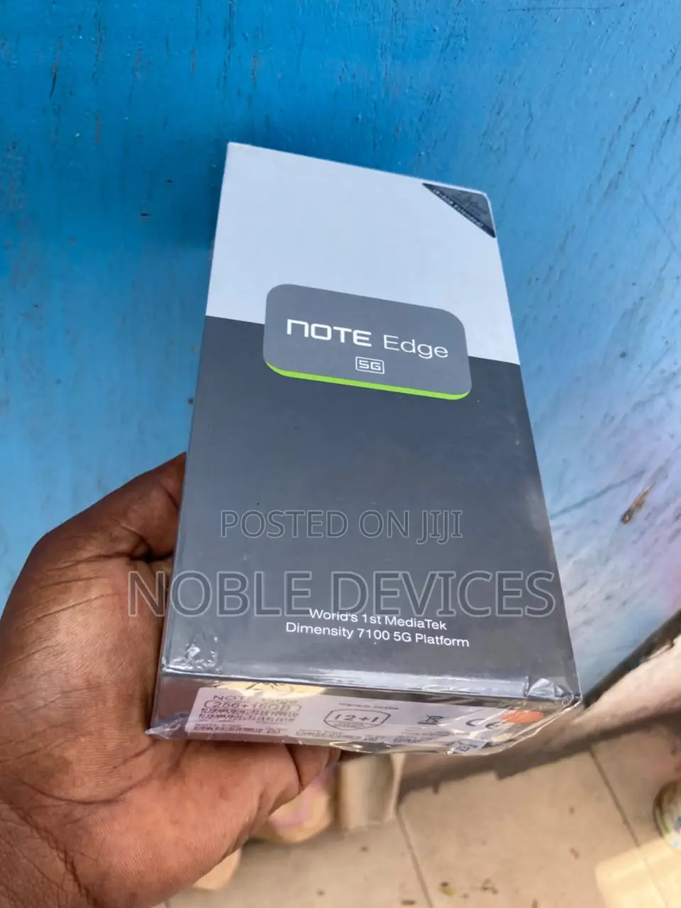 New Infinix Note Edge 256 GB Gray
