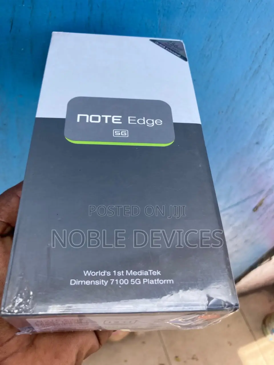 New Infinix Note Edge 256 GB Gray