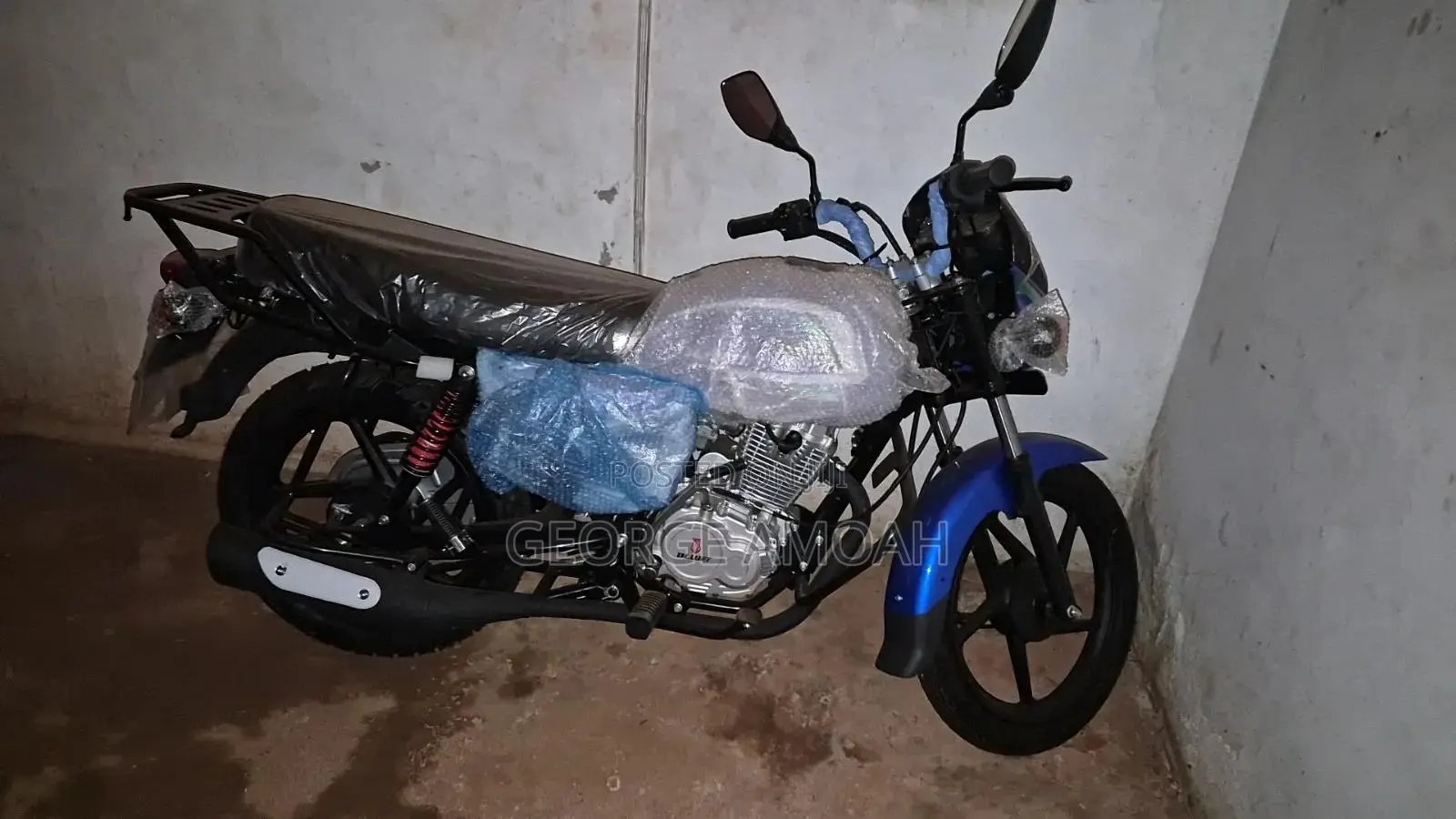 New Motorcycle 2025 Blue