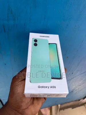 New Samsung Galaxy A06 64 GB Black