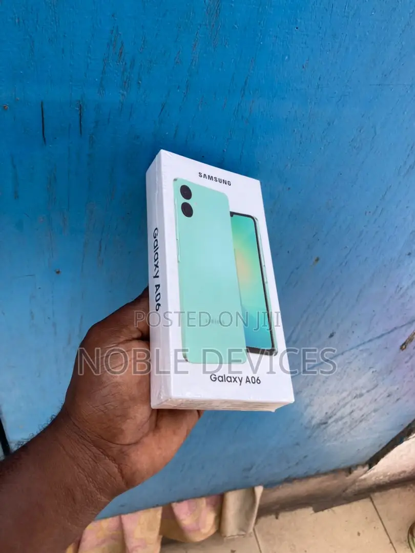 New Samsung Galaxy A06 64 GB Black
