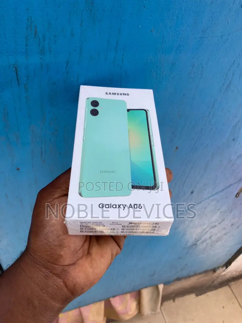New Samsung Galaxy A06 64 GB Black