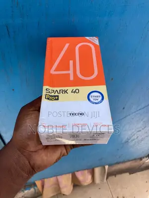 New Tecno Spark 40 Pro+ 256 GB Black