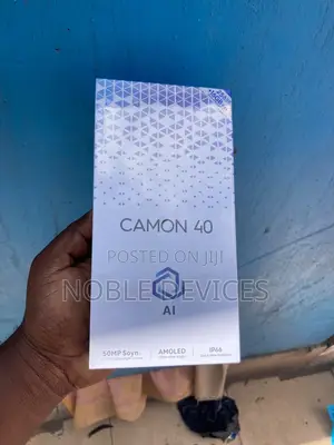 New Tecno Camon 40 256 GB Silver