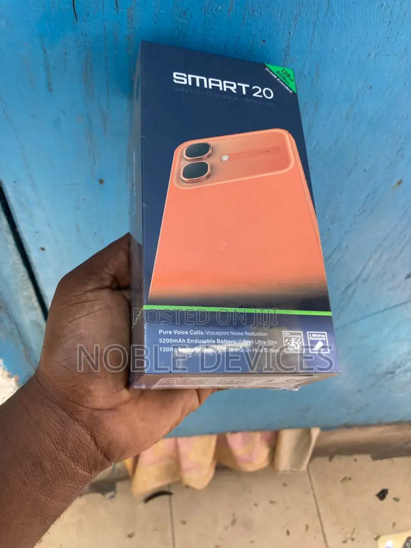 New Infinix Smart 20 128 GB Black