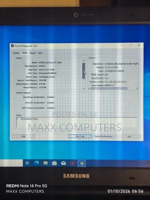 Laptop Samsung P580 6GB Intel Core i3 HDD 500GB