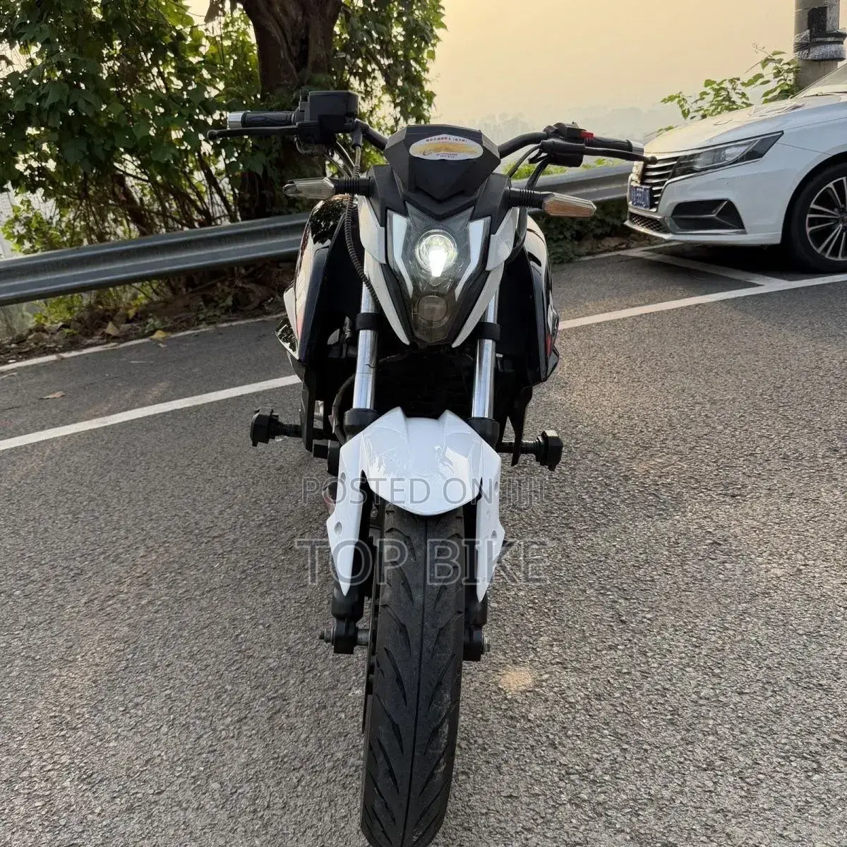 Motorcycle 2020 White