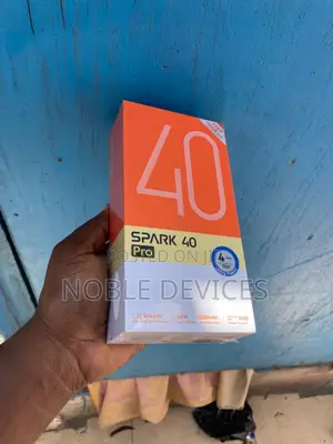 New Tecno Spark 40 Pro 256 GB Black