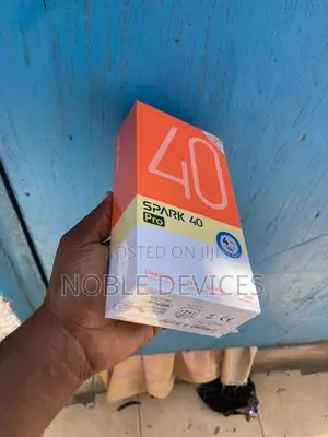 New Tecno Spark 40 Pro 256 GB Black