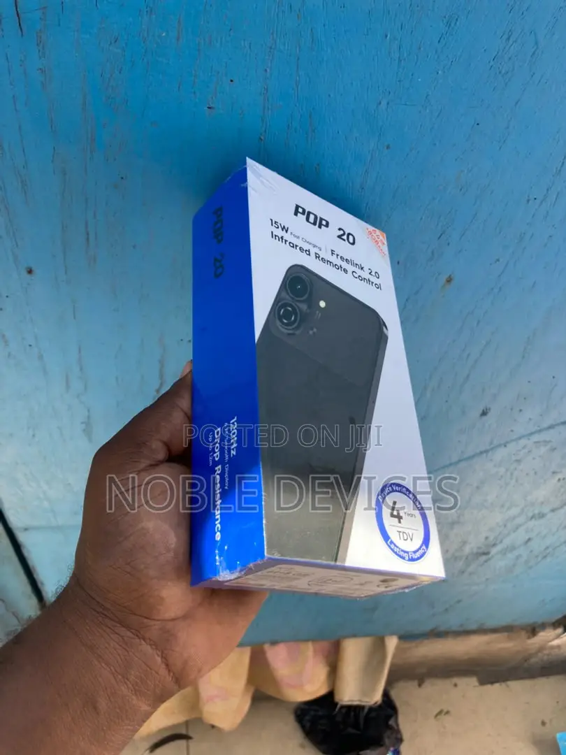 New Tecno Pop 20 64 GB Black