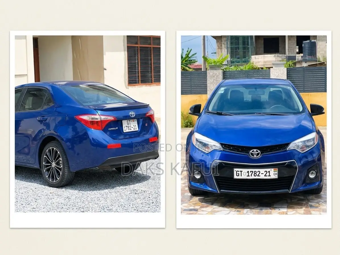 Toyota Corolla S 4dr Sedan (1.8L 4cyl CVT) 2015 Blue