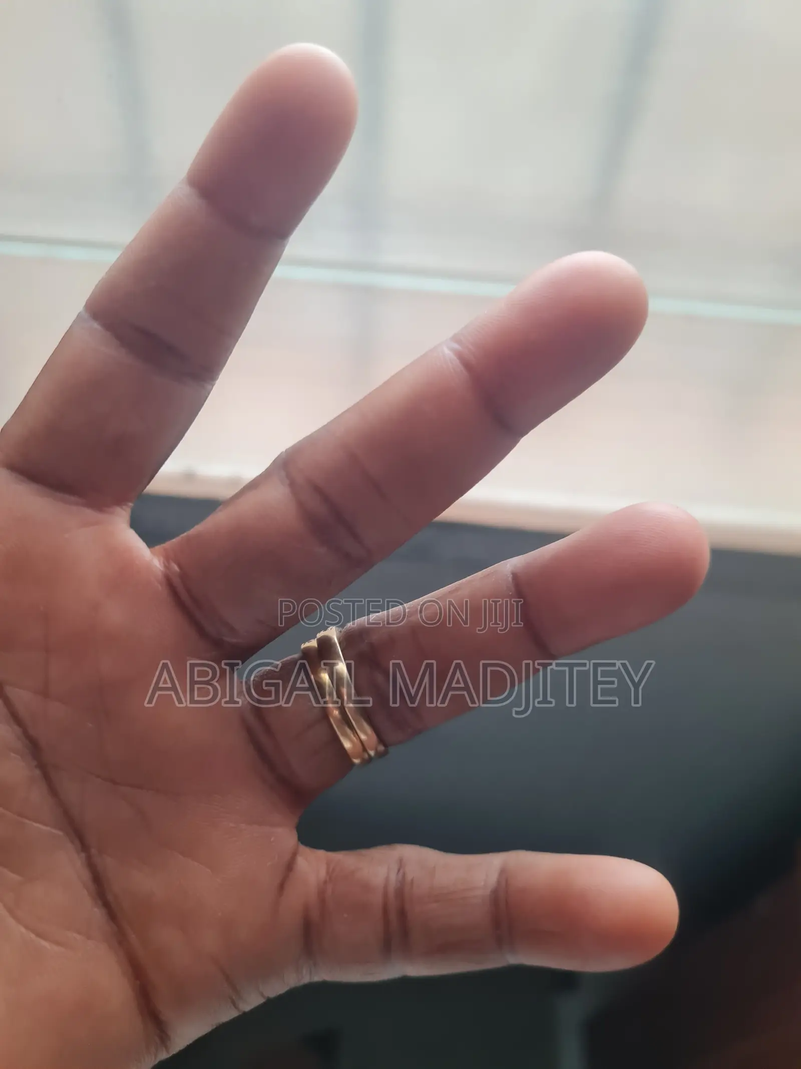 18 Karat Solid Gold Ring Set