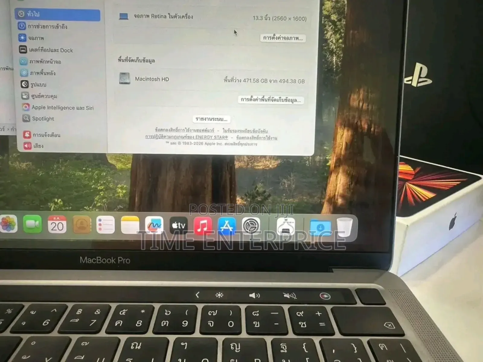 New Laptop Apple MacBook Pro 2020 M1 16GB Apple M1 SSD 512GB