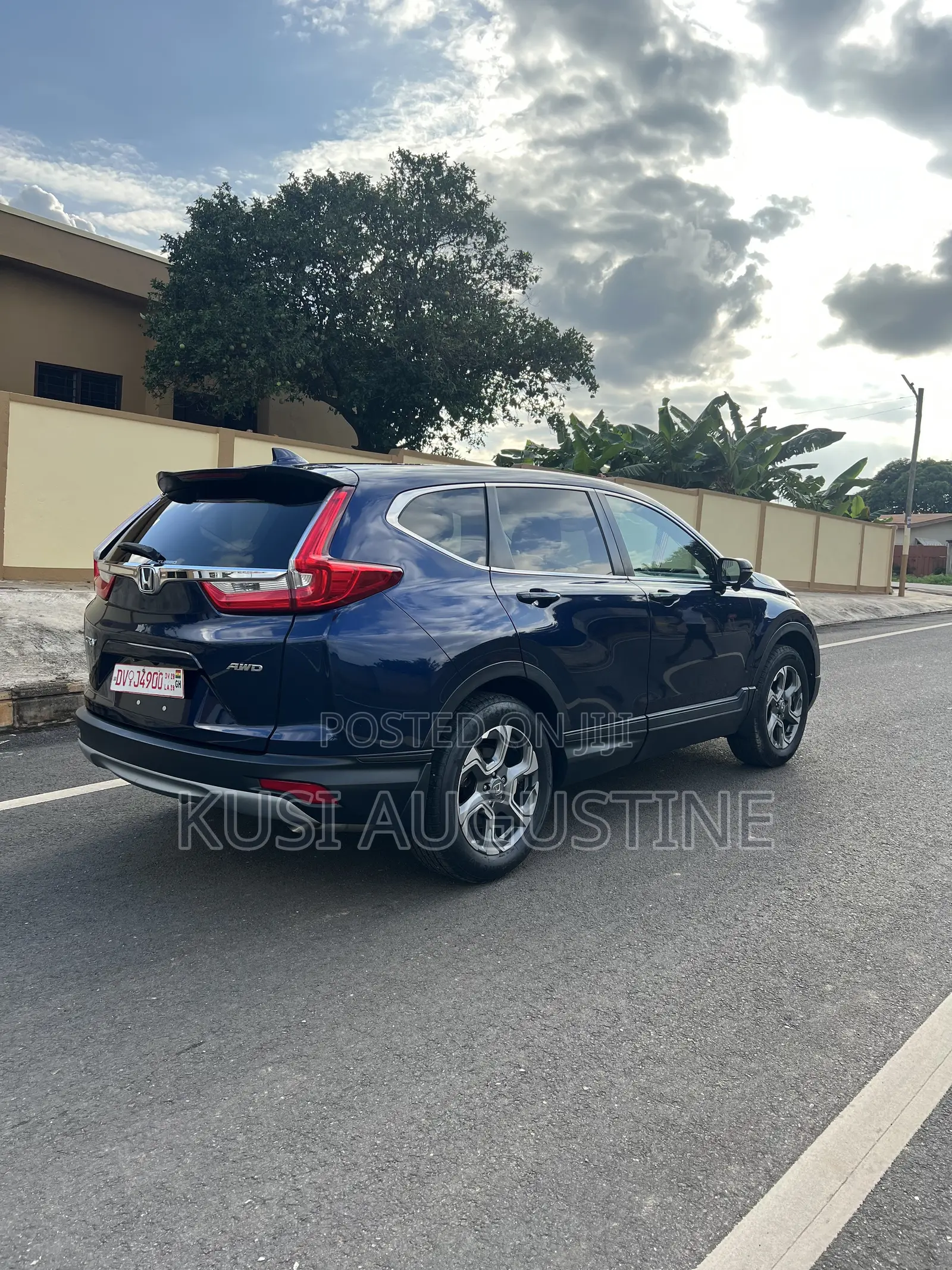 Honda CR-V EX-L AWD 2018 Blue