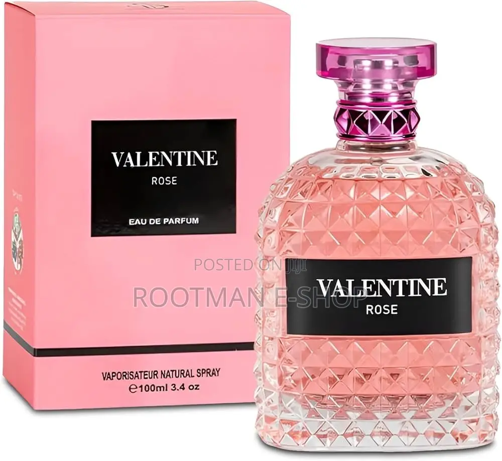 Valentine Rose Perfume for Women, Floral Notes Eau De Parfum Spray