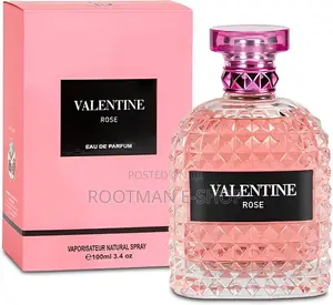 Valentine Rose Perfume for Women, Floral Notes Eau De Parfum Spray
