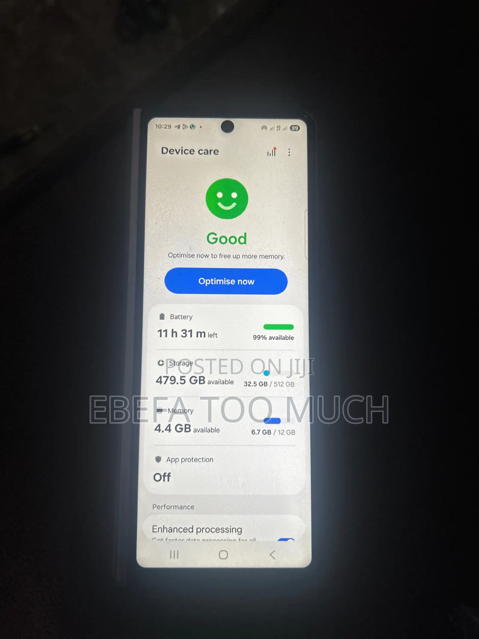 Samsung Galaxy Z Fold 3 512 GB Gold