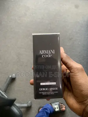 Giorgio Armani Code Parfum Spray for Men 4.2 Oz / 125 Ml Brand New!!