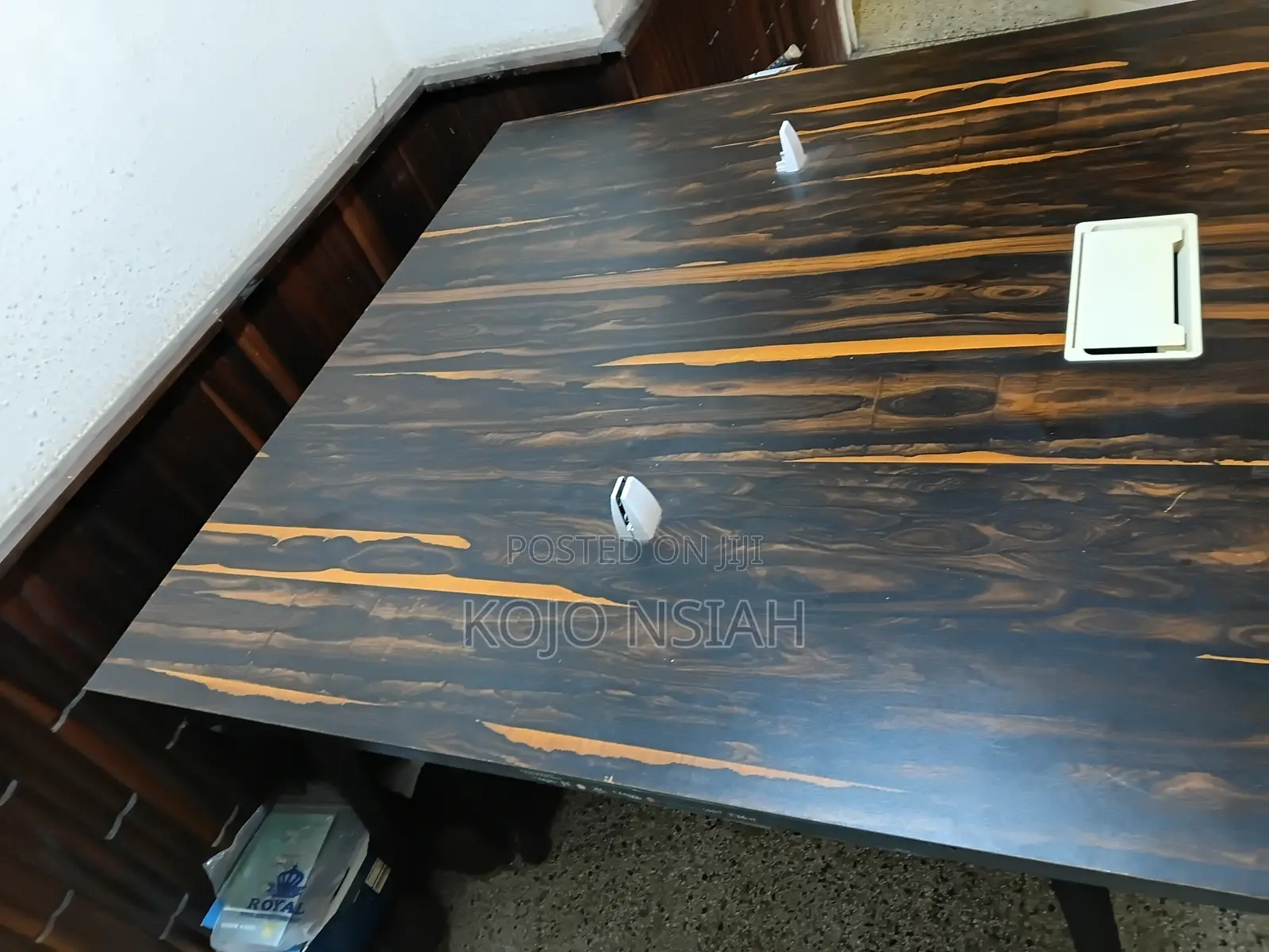 Office Desk With Cabinet and Drawer on Both Sides