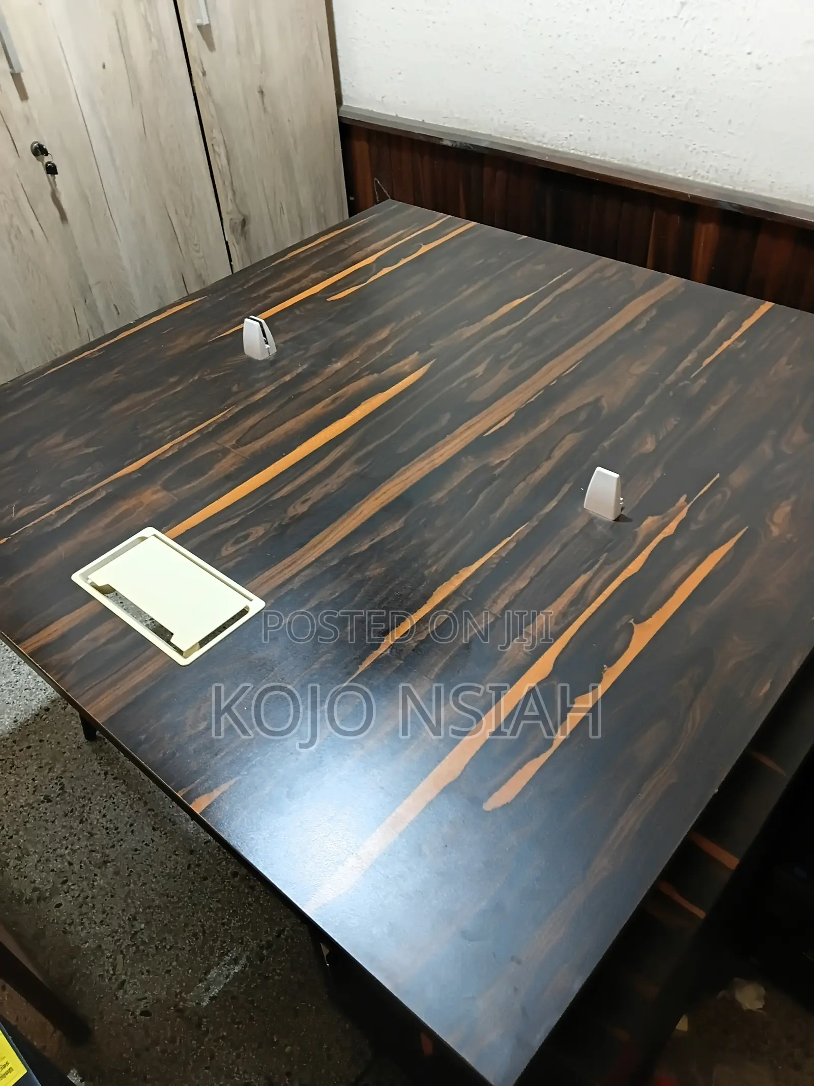 Office Desk With Cabinet and Drawer on Both Sides