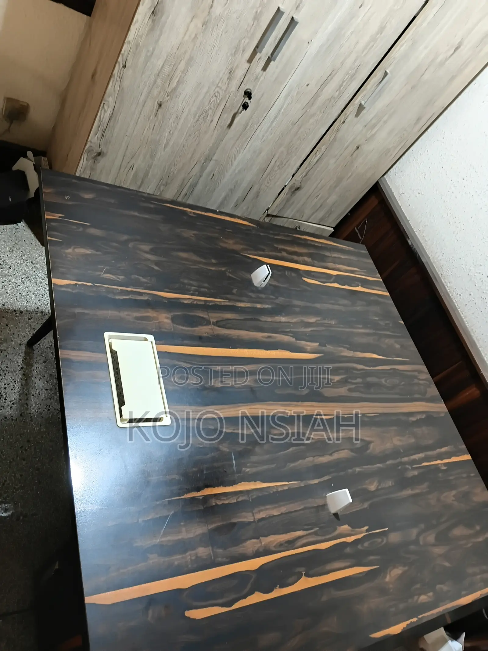 Office Desk With Cabinet and Drawer on Both Sides