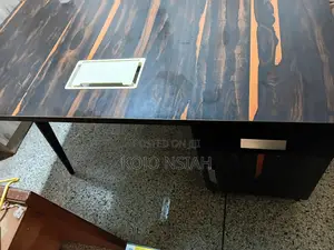 Office Desk With Cabinet and Drawer on Both Sides