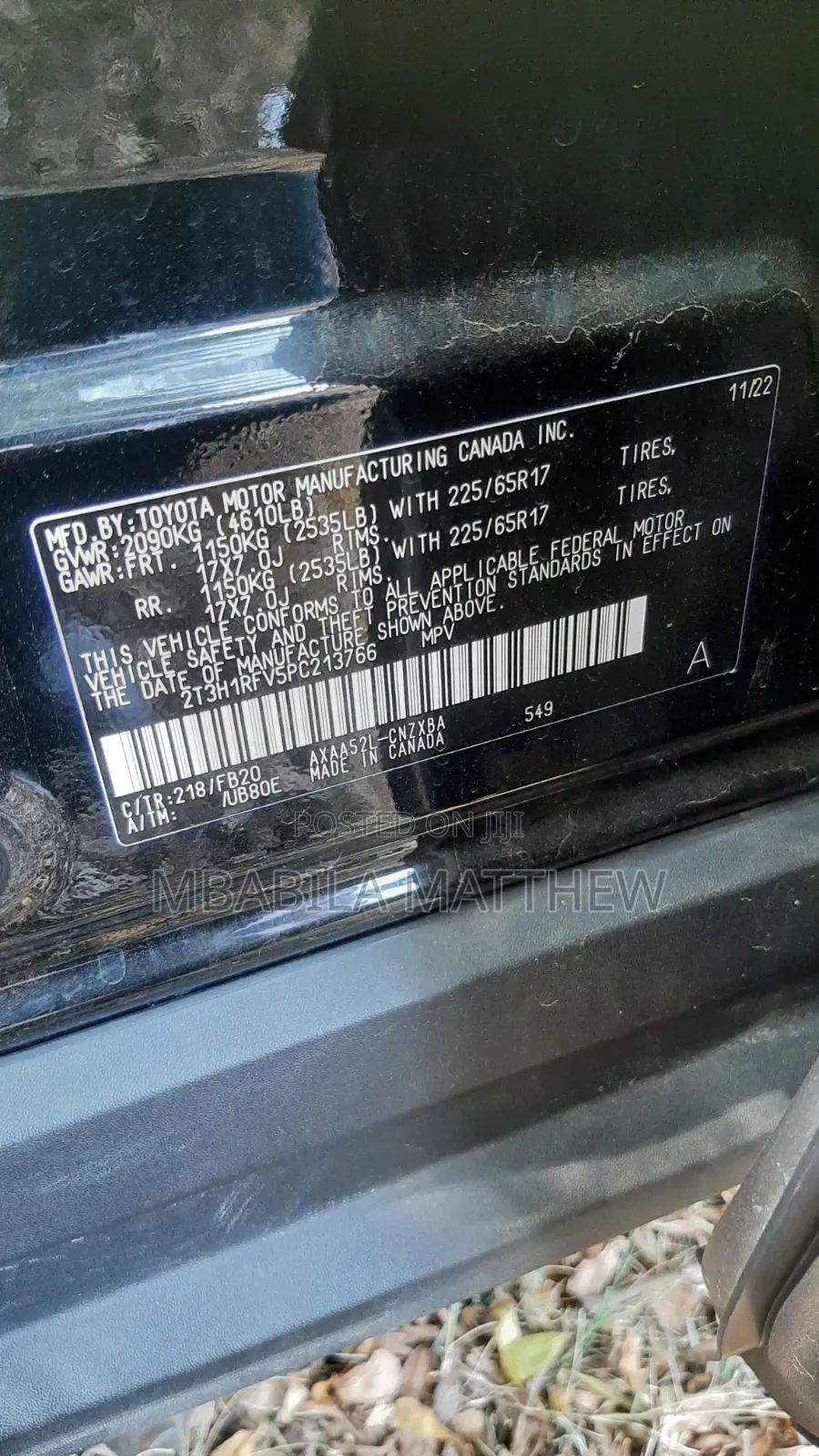 Toyota RAV4 2023 Black