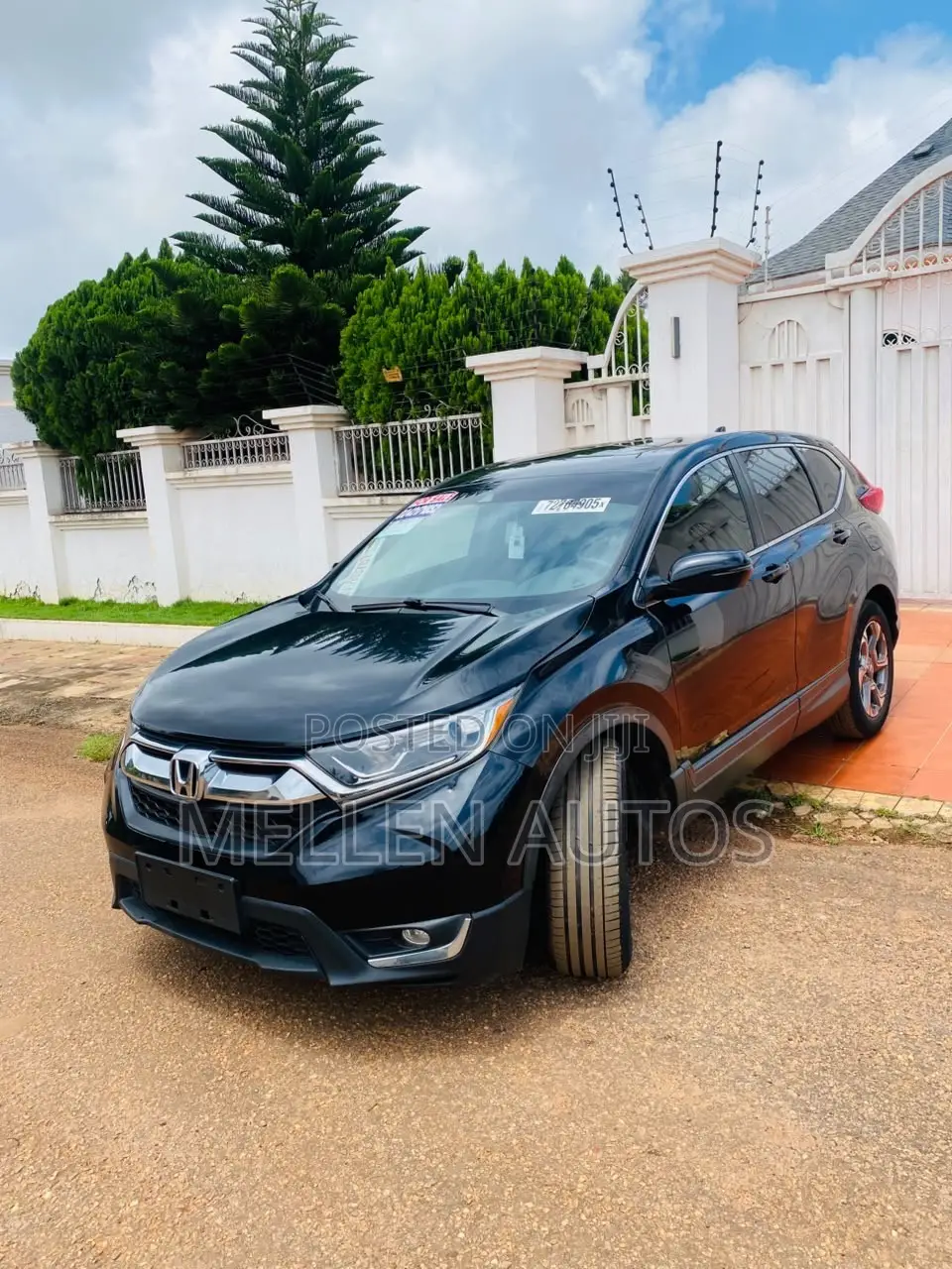 Honda CR-V EX AWD 2018 Black