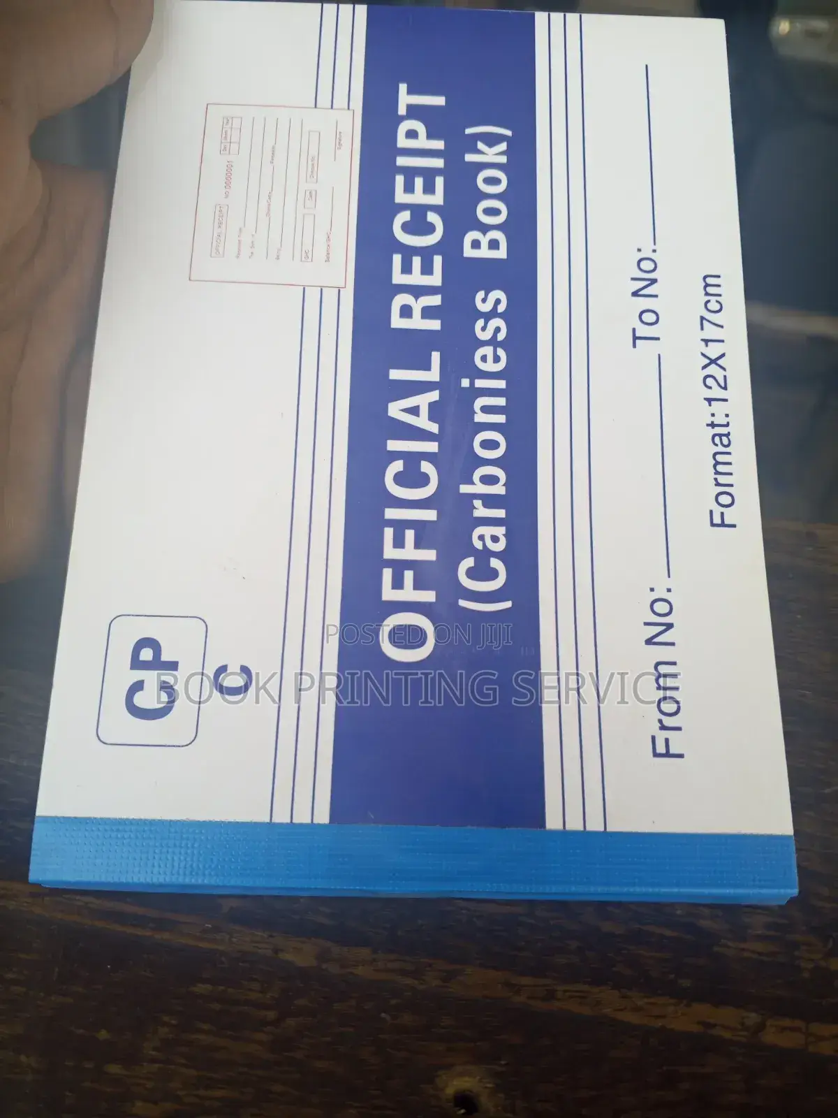 Receipt/ Invoice at Adenta New Site