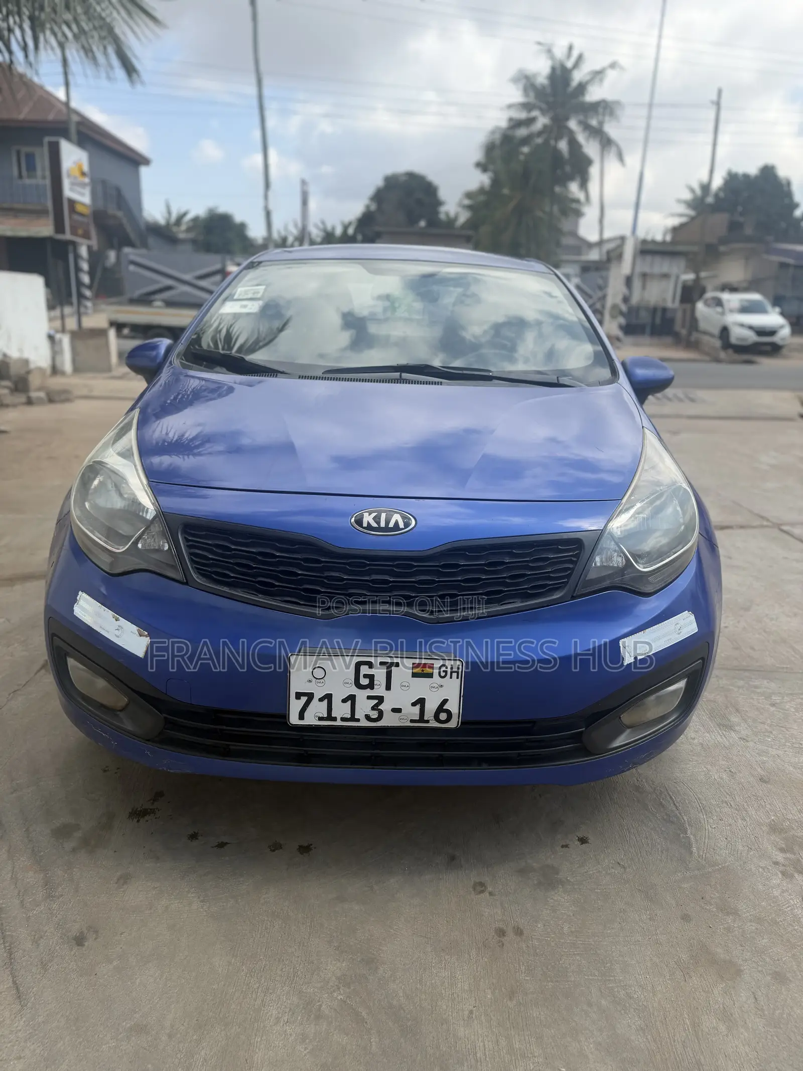 Kia Rio SX 4dr Sedan (1.6L 4cyl 6A) 2014 Blue