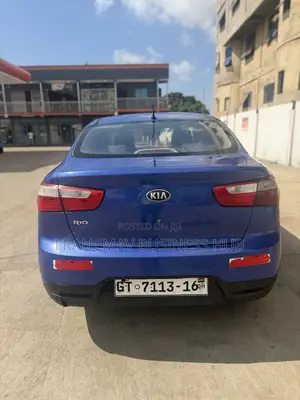 Kia Rio SX 4dr Sedan (1.6L 4cyl 6A) 2014 Blue