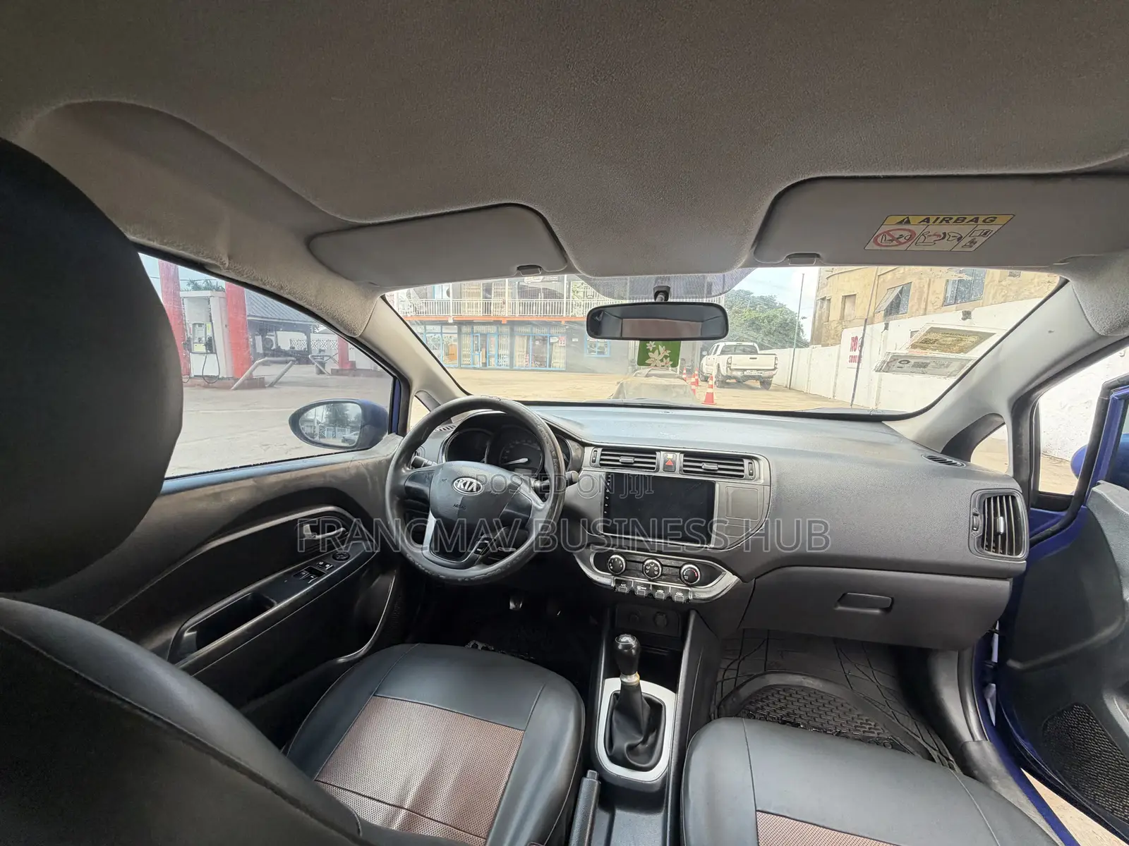 Kia Rio SX 4dr Sedan (1.6L 4cyl 6A) 2014 Blue