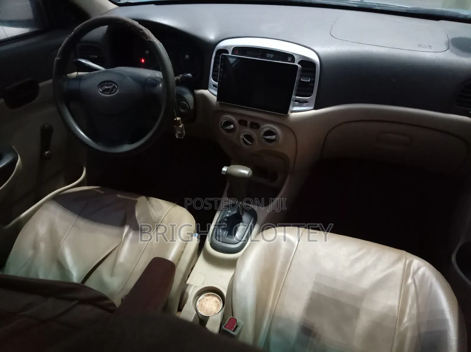 Hyundai Accent 2008 Blue
