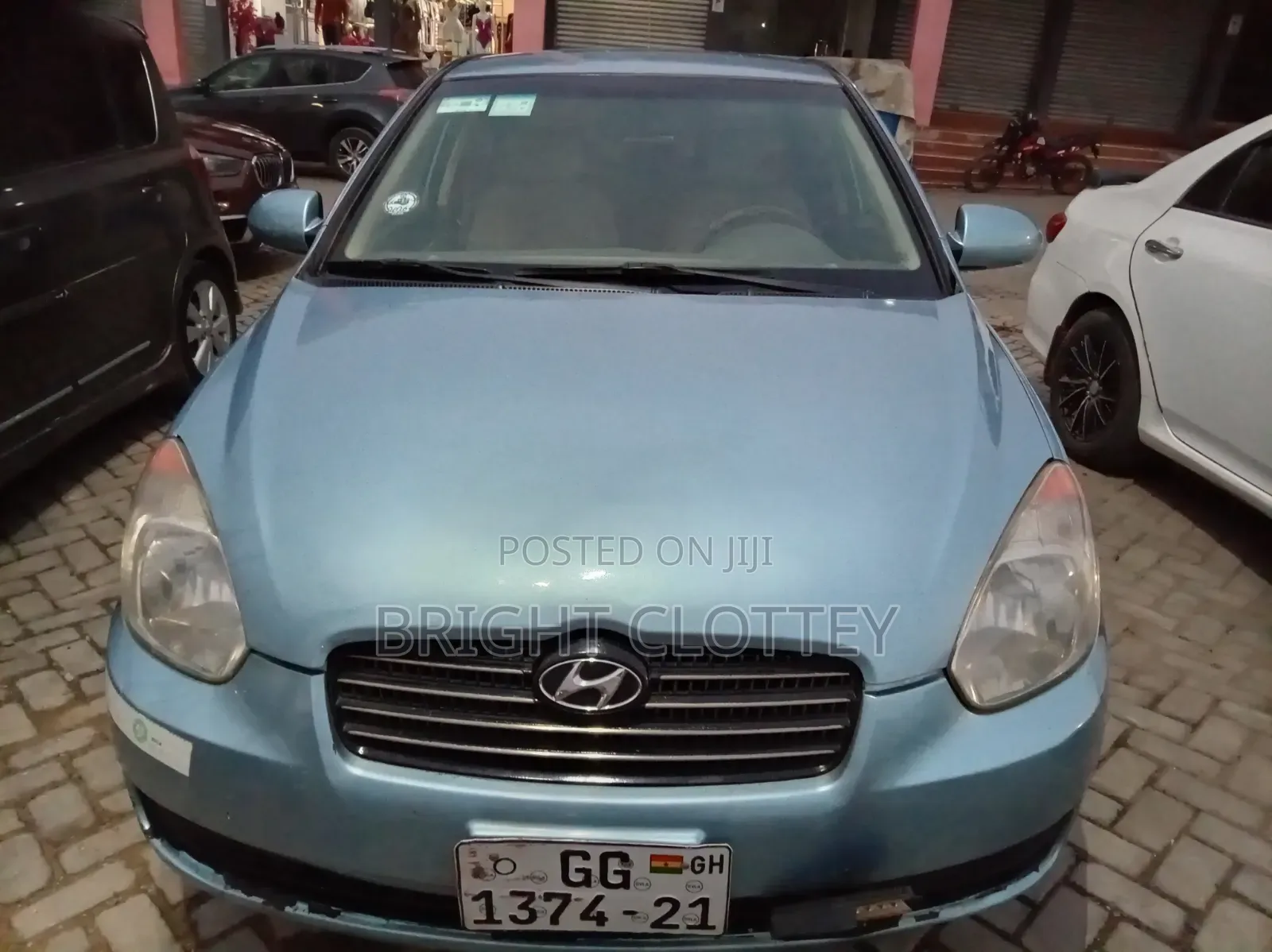 Hyundai Accent 2008 Blue
