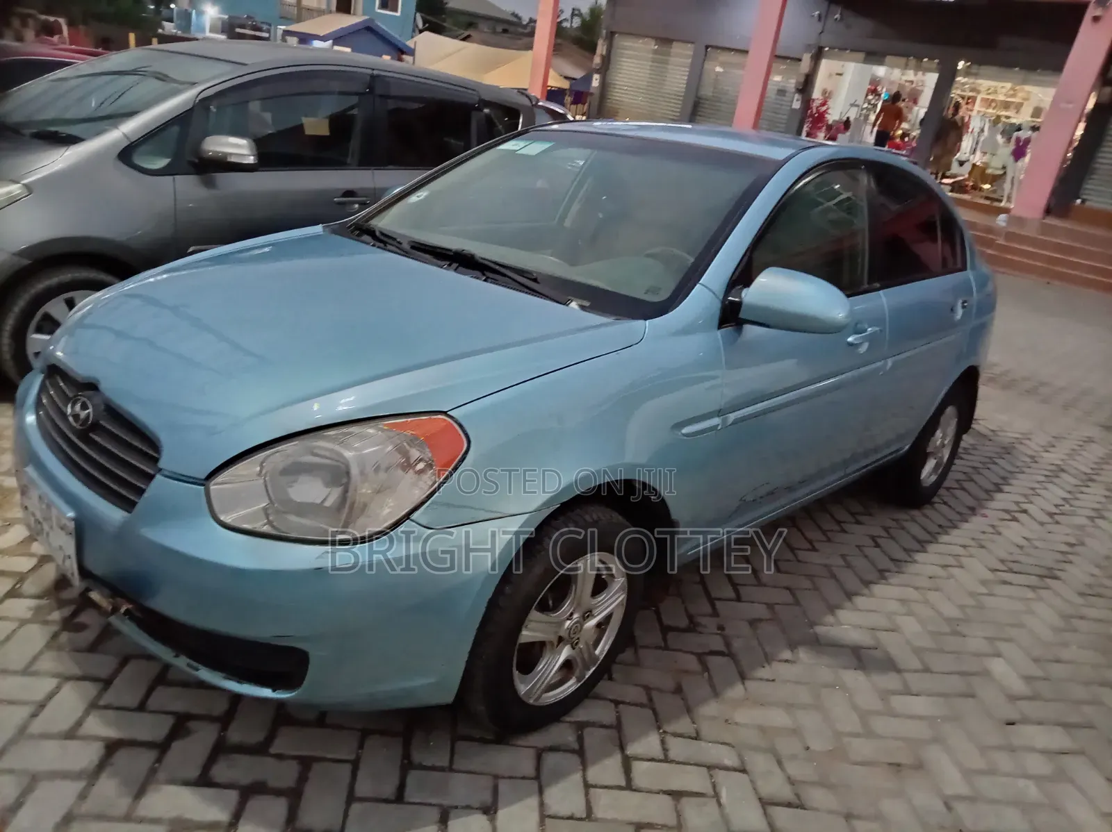 Hyundai Accent 2008 Blue