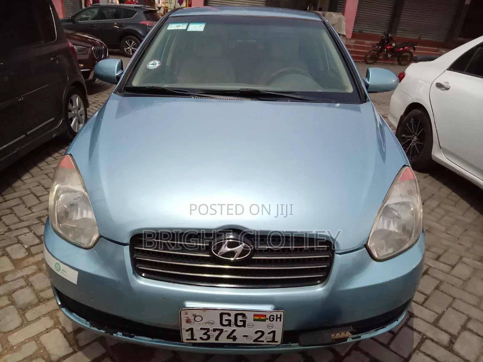 Hyundai Accent 2008 Blue
