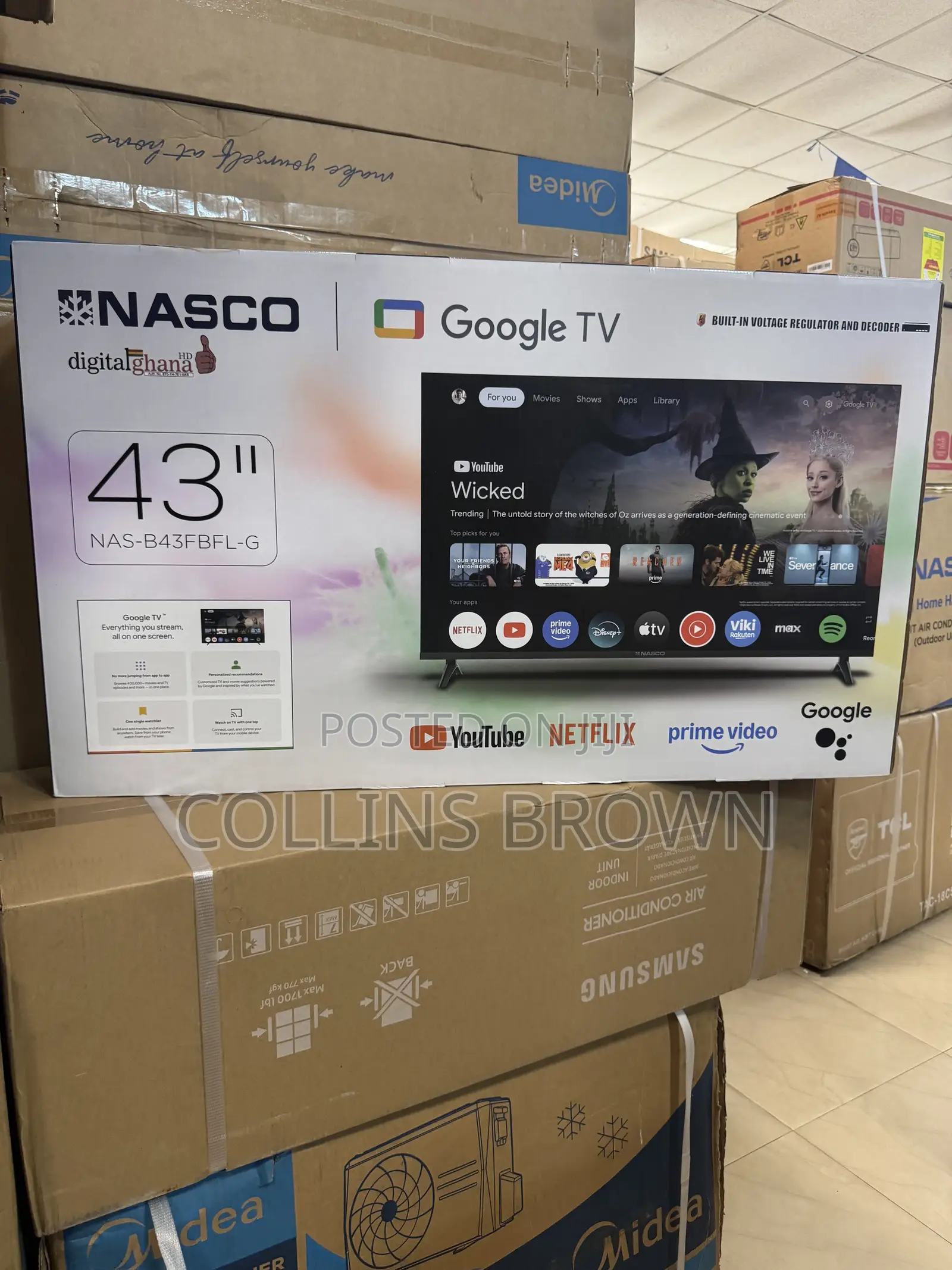 Quality Nasco 43 Smart Inches TV