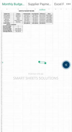 Excel Business Records Services