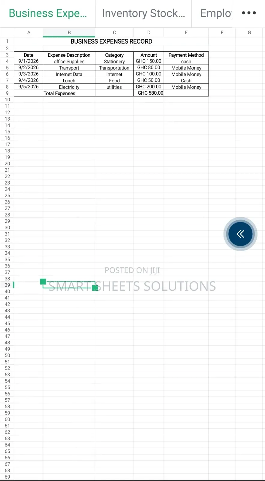 Excel Business Records Services