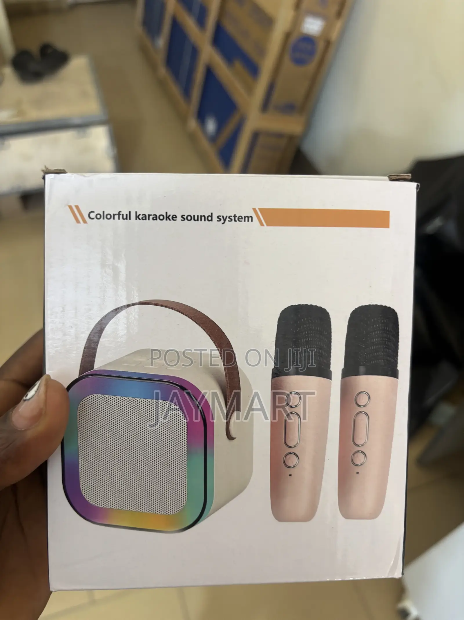Smart Portable Speaker With a Microphone