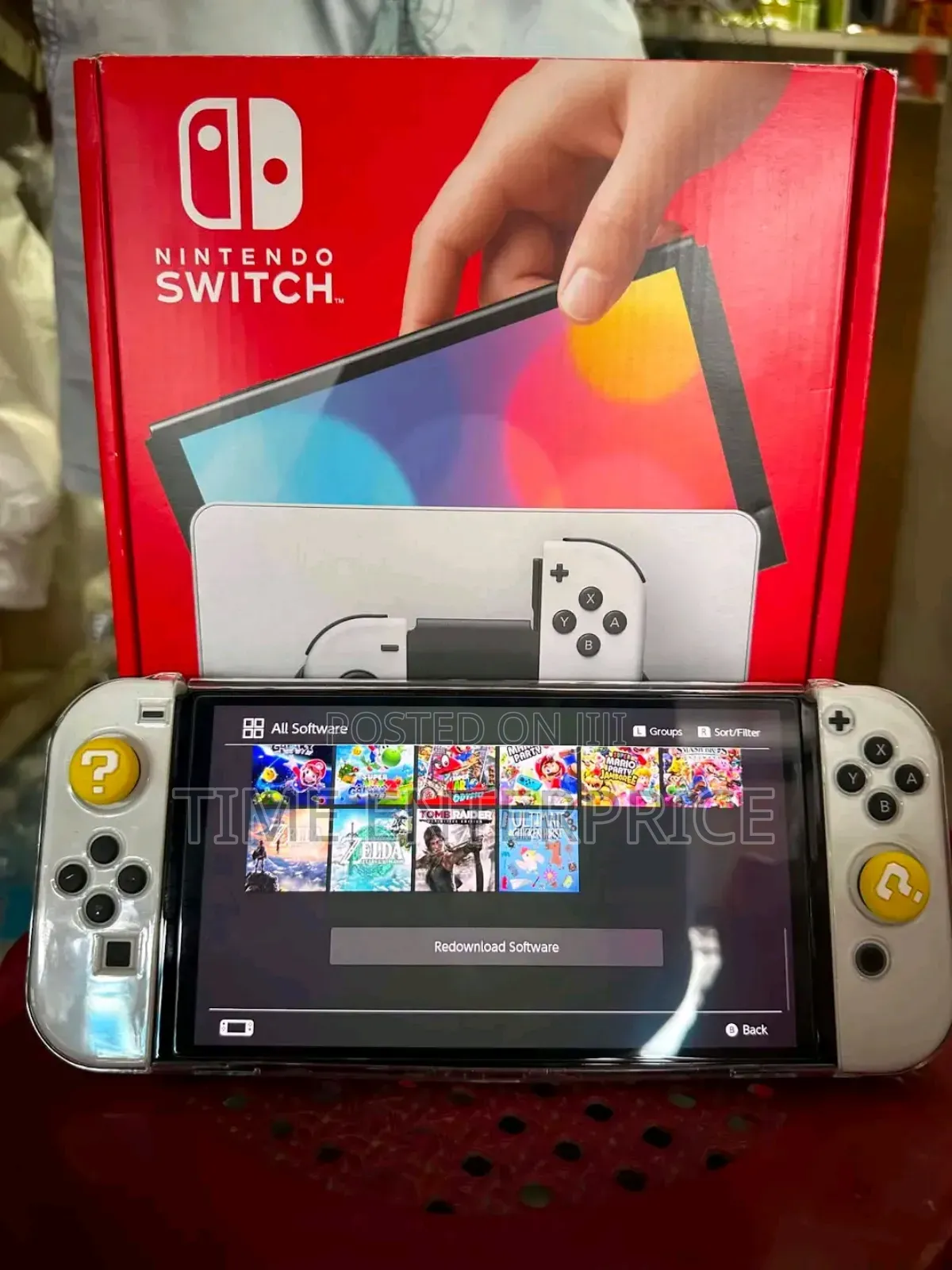 Nintendo Oled With Games
