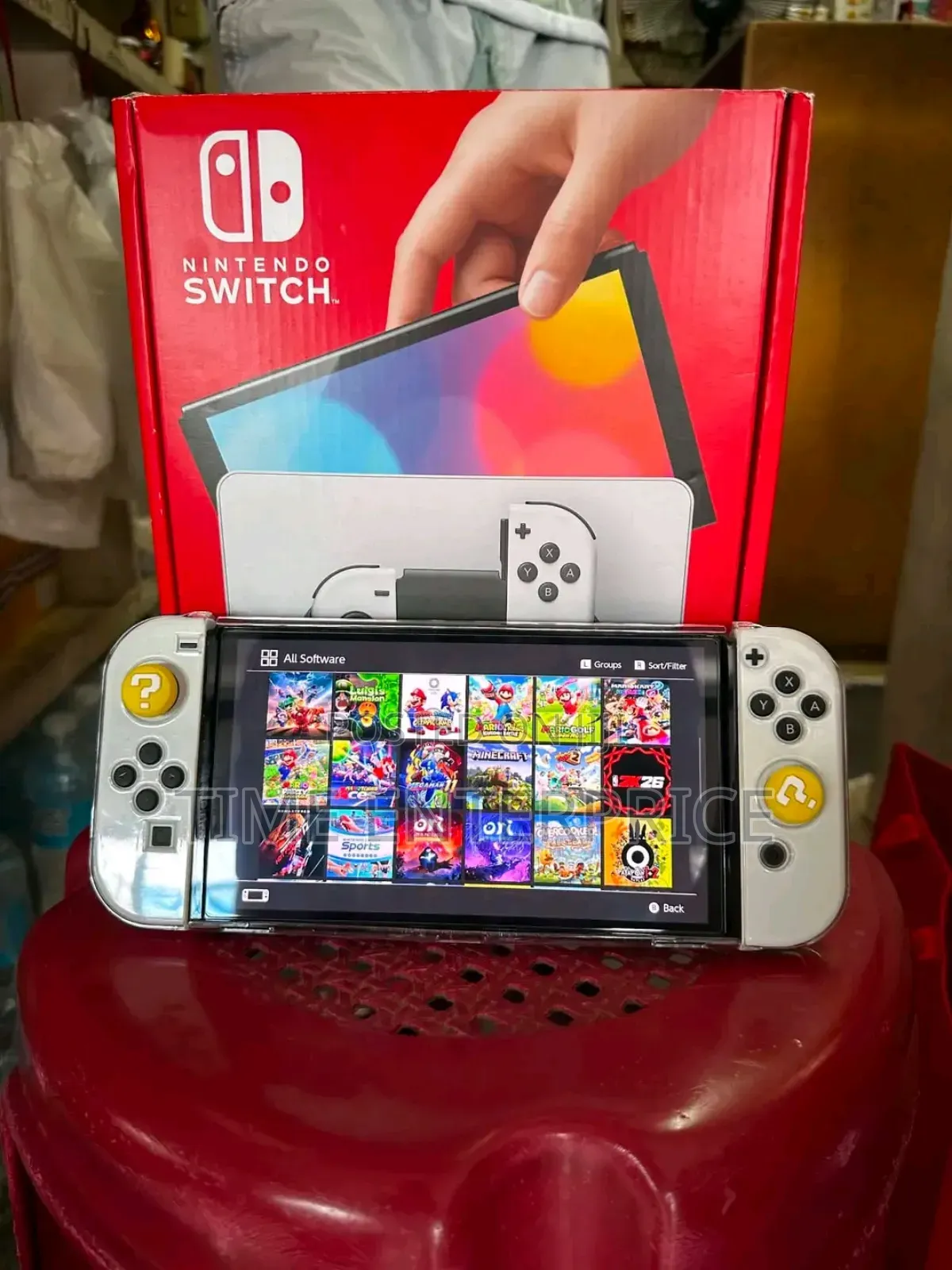 Nintendo Oled With Games