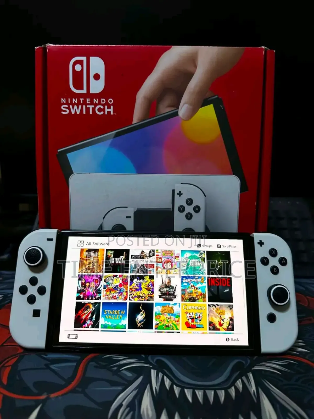 Nintendo Oled With Games